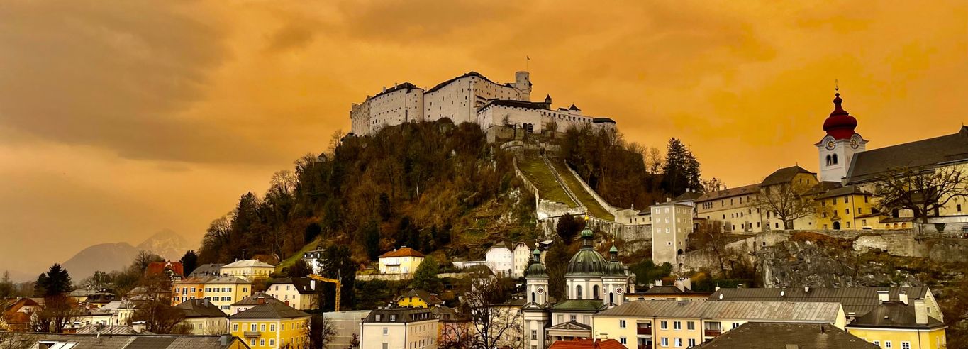 Ausblick Panorama Festung Gebirge